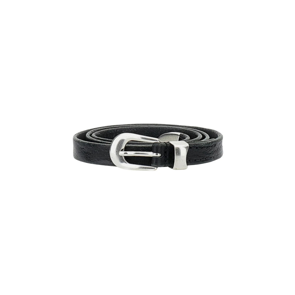 Our Legacy Black Belts, Male, 80 Cm, 2 Cm Belt