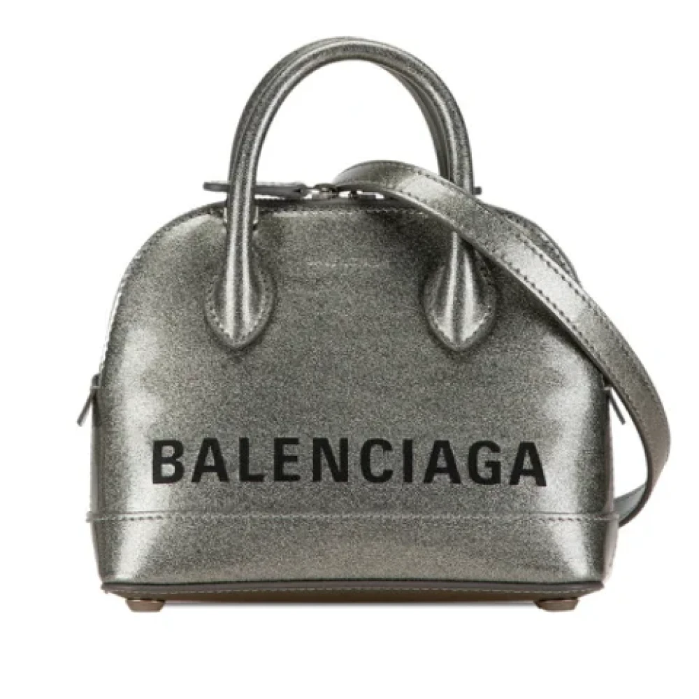 Balenciaga Vintage Pre-owned Fabric balenciaga-bags Gray Dames