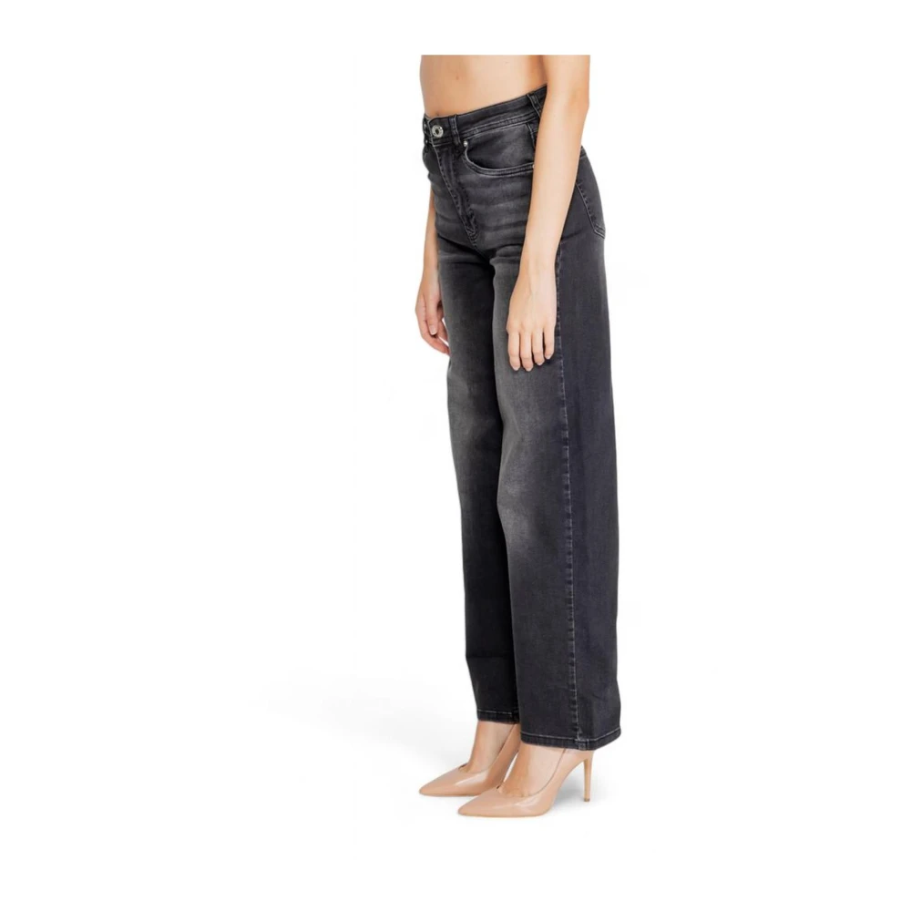 Street One Zwarte katoenen jeans met elastaan Black Dames