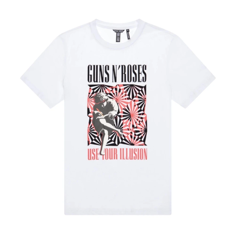 Antony Morato Vit Guns N' Roses Bomull T-Shirt