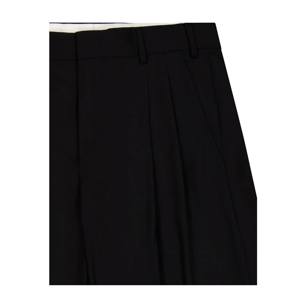 Laneus Zwarte Shorts met Verborgen Sluiting Black Heren