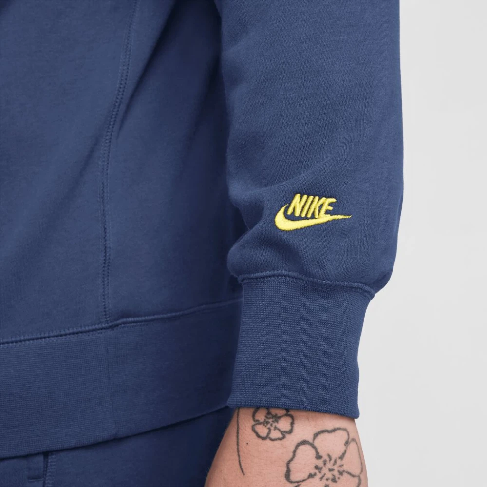 Nike Club Sweater Blue Heren