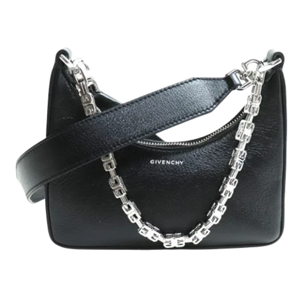 Givenchy Pre-owned Leather shoulder-bags Black Dames