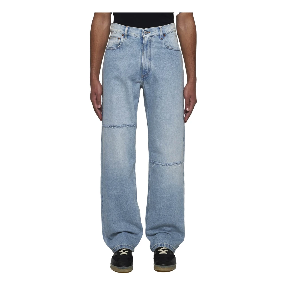 MM6 Maison Margiela Straight Jeans Blue Heren