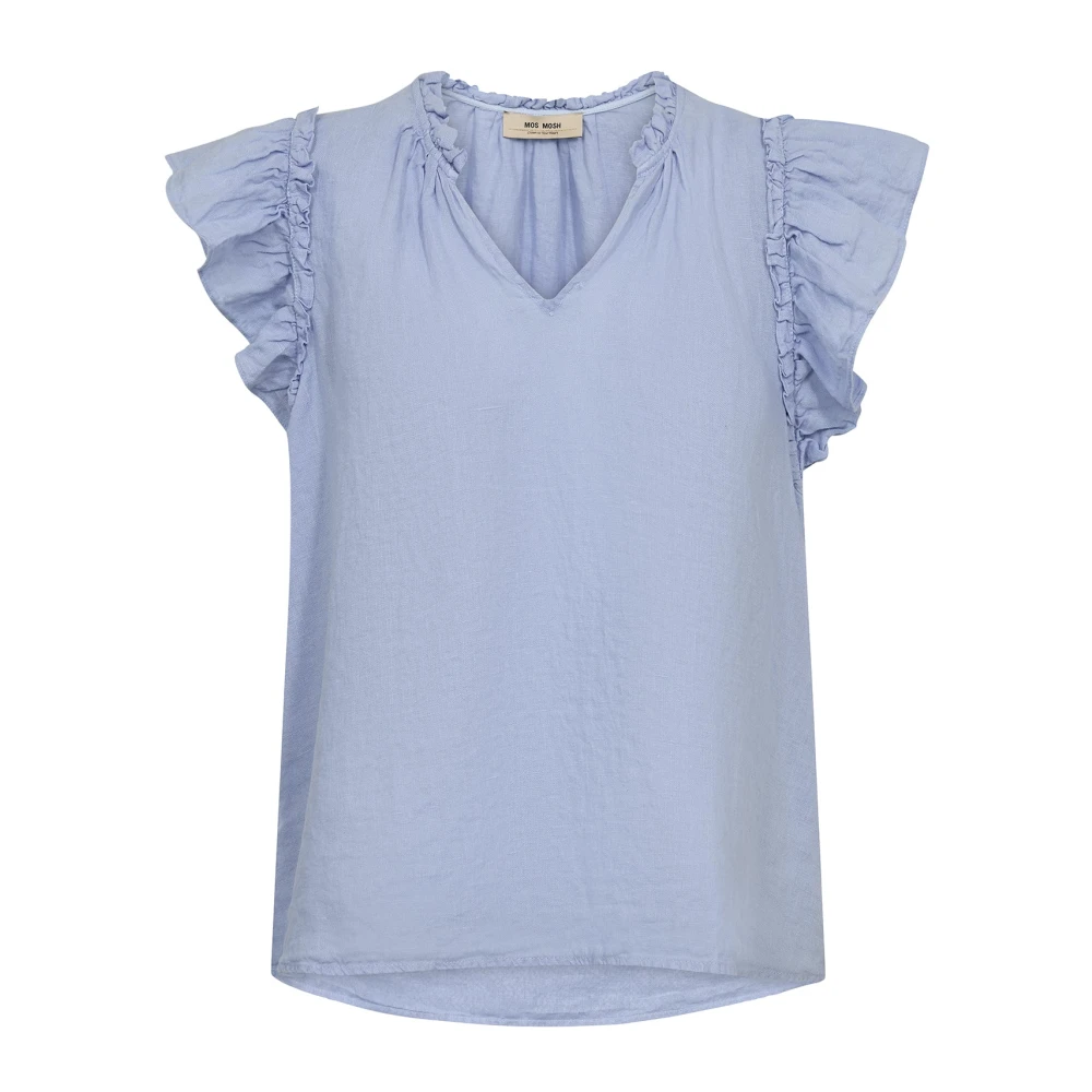 Mos Mosh Women's Blue Blouses, Xs, Blouse