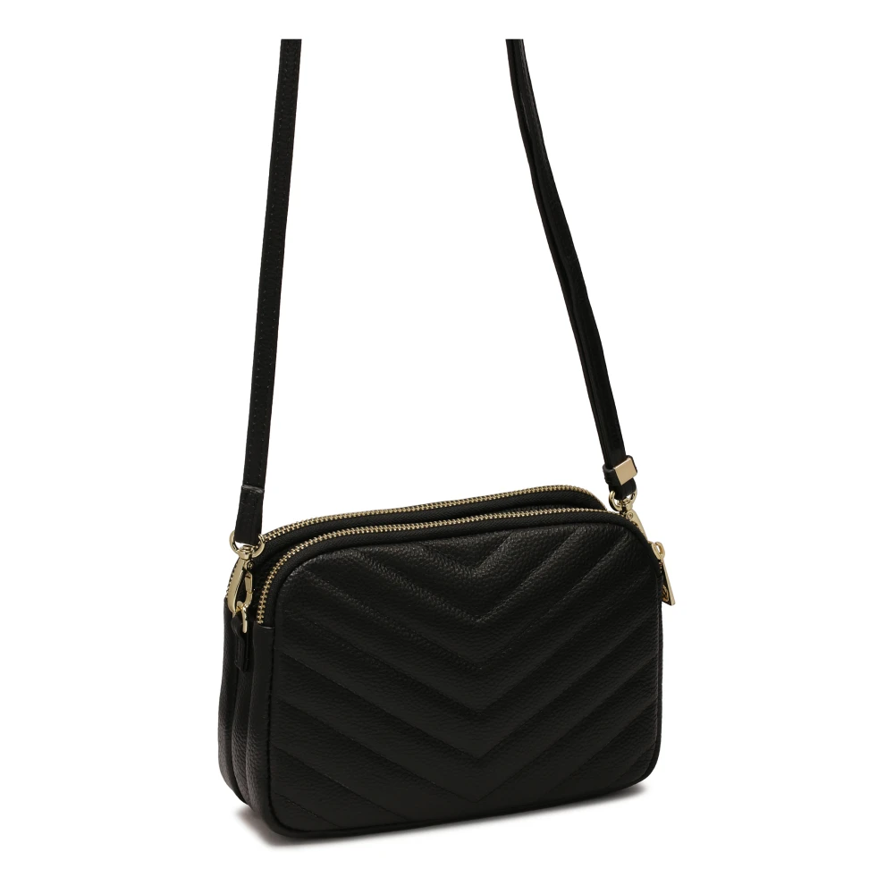 Kazar Zwarte universele riem handtas Black Dames