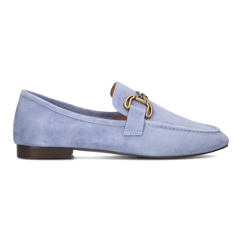 Bibi Lou Sky Slip-On Skor Mocka Blue, Dam