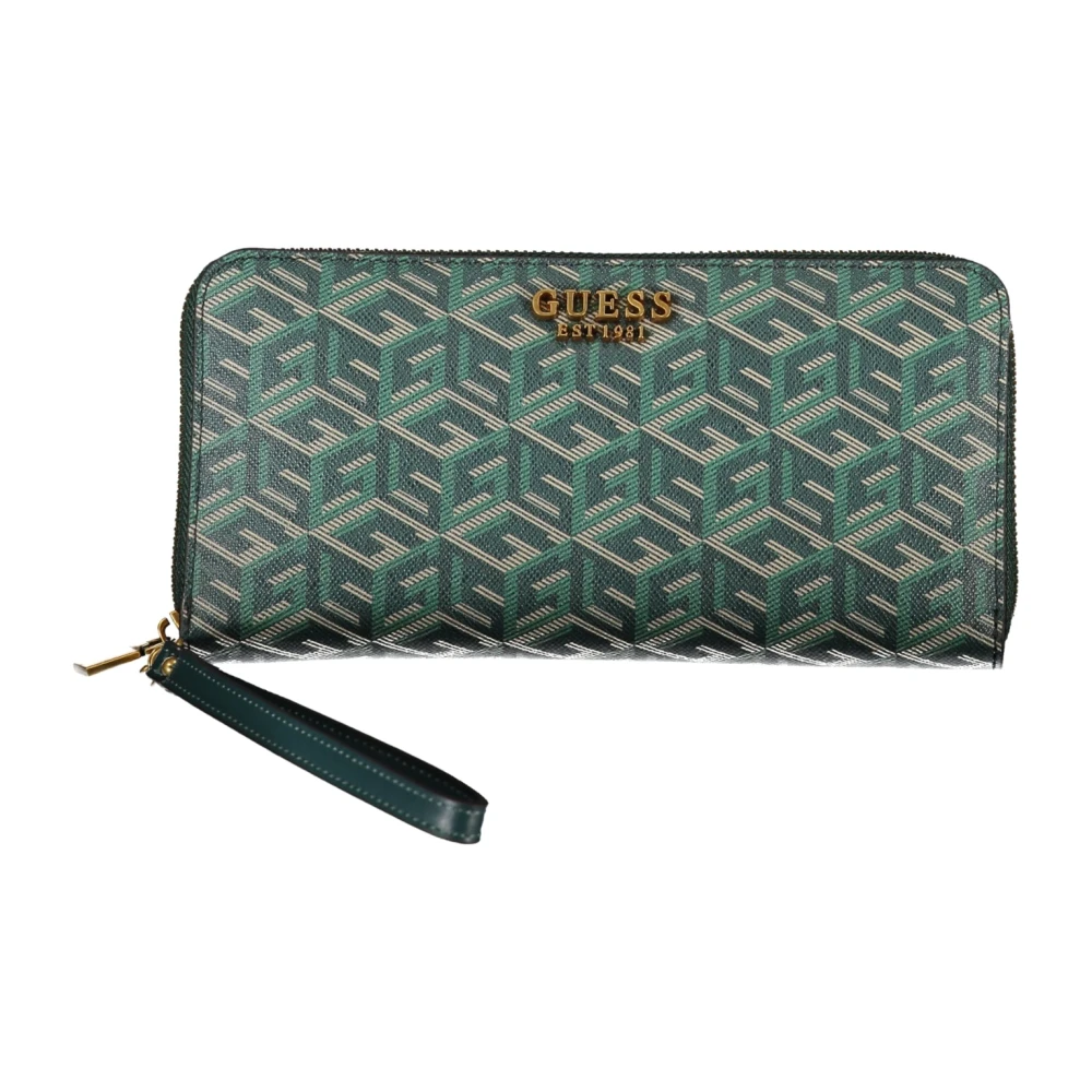 Guess Groene Damesportemonnee Laurel SLG Green Dames