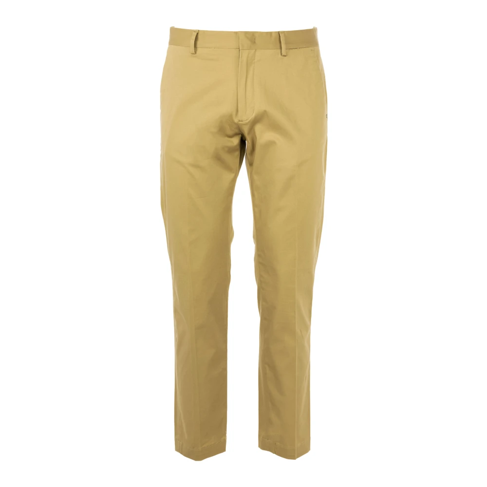 Liu Jo Reguliere Chino Broek Oslo Stijl Beige Heren