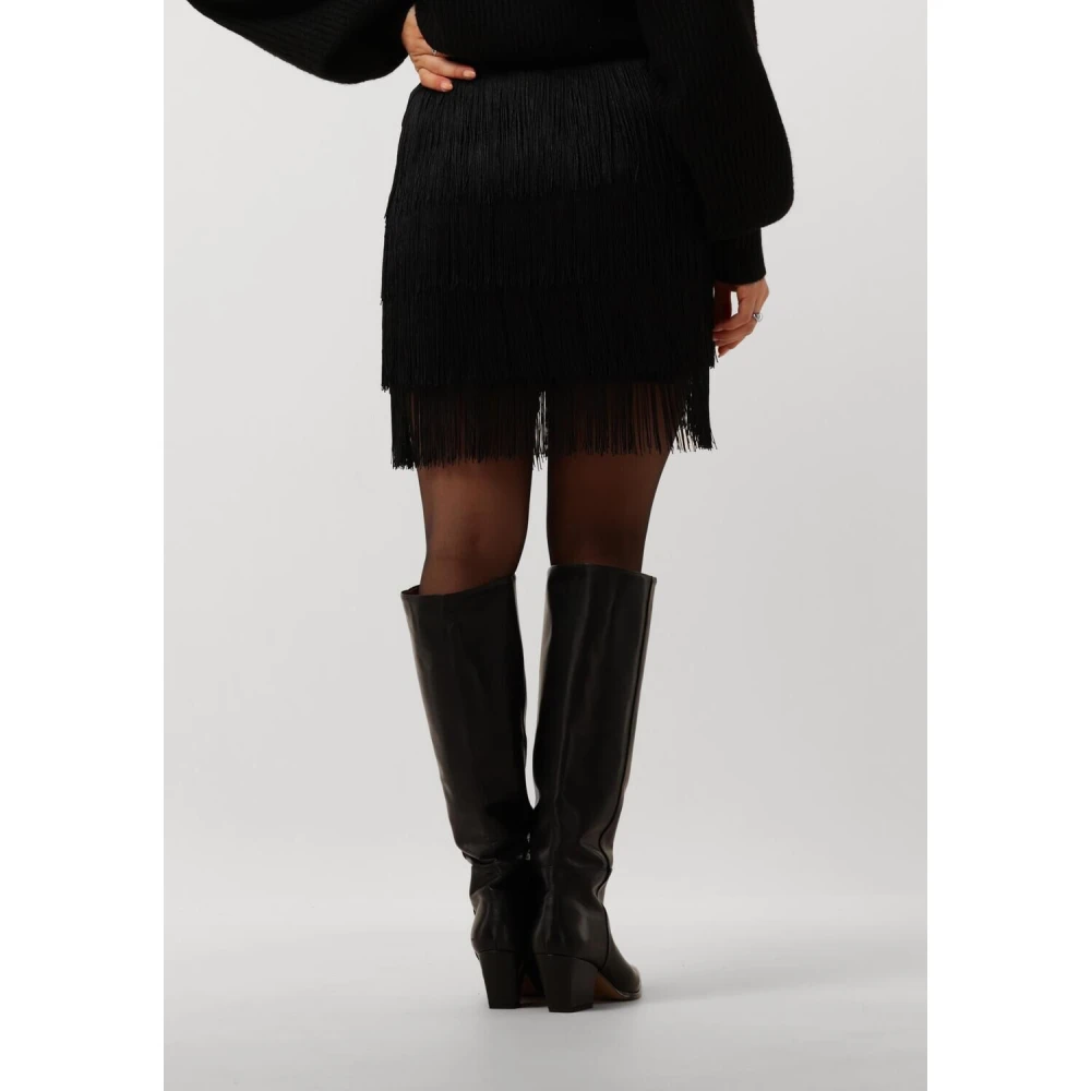 Harper & Yve Zwarte Olivia-sk Minirok Black Dames