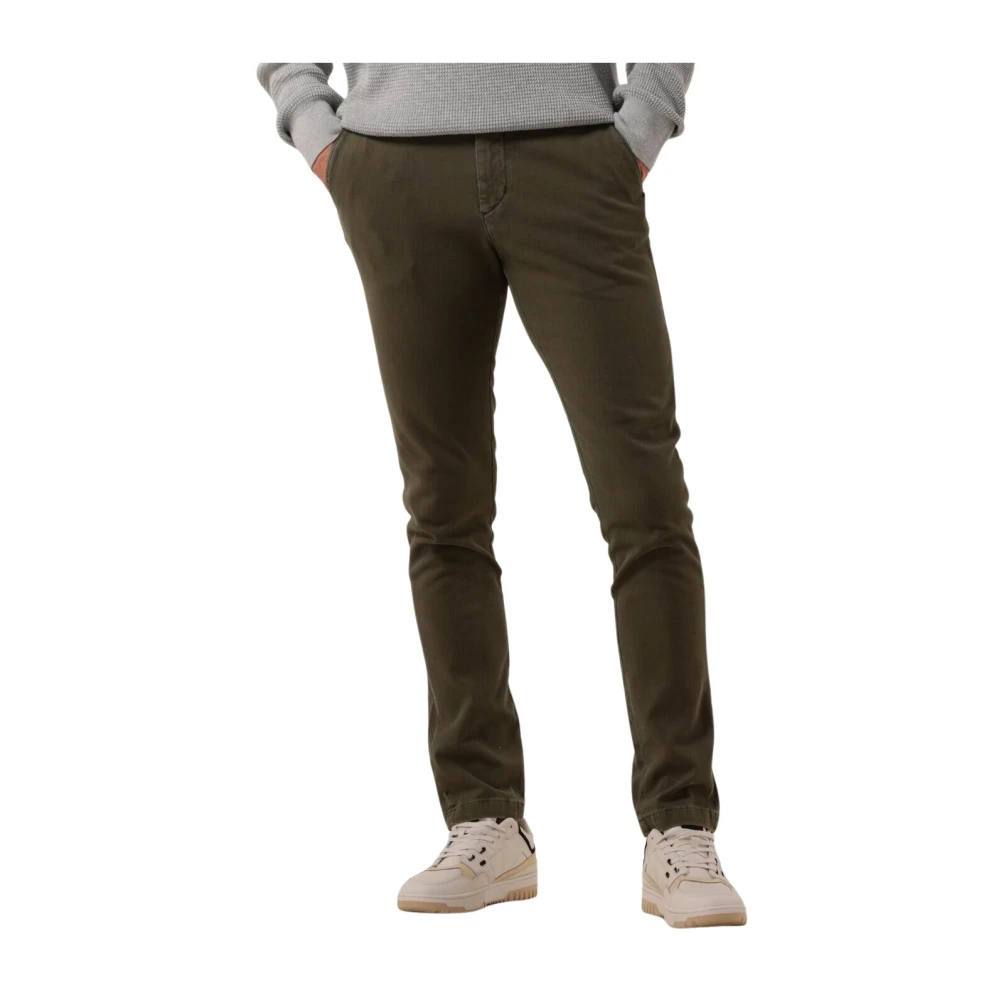 TOMMY HILFIGER Heren Broeken Chino Bleecker Structure Gmd Khaki