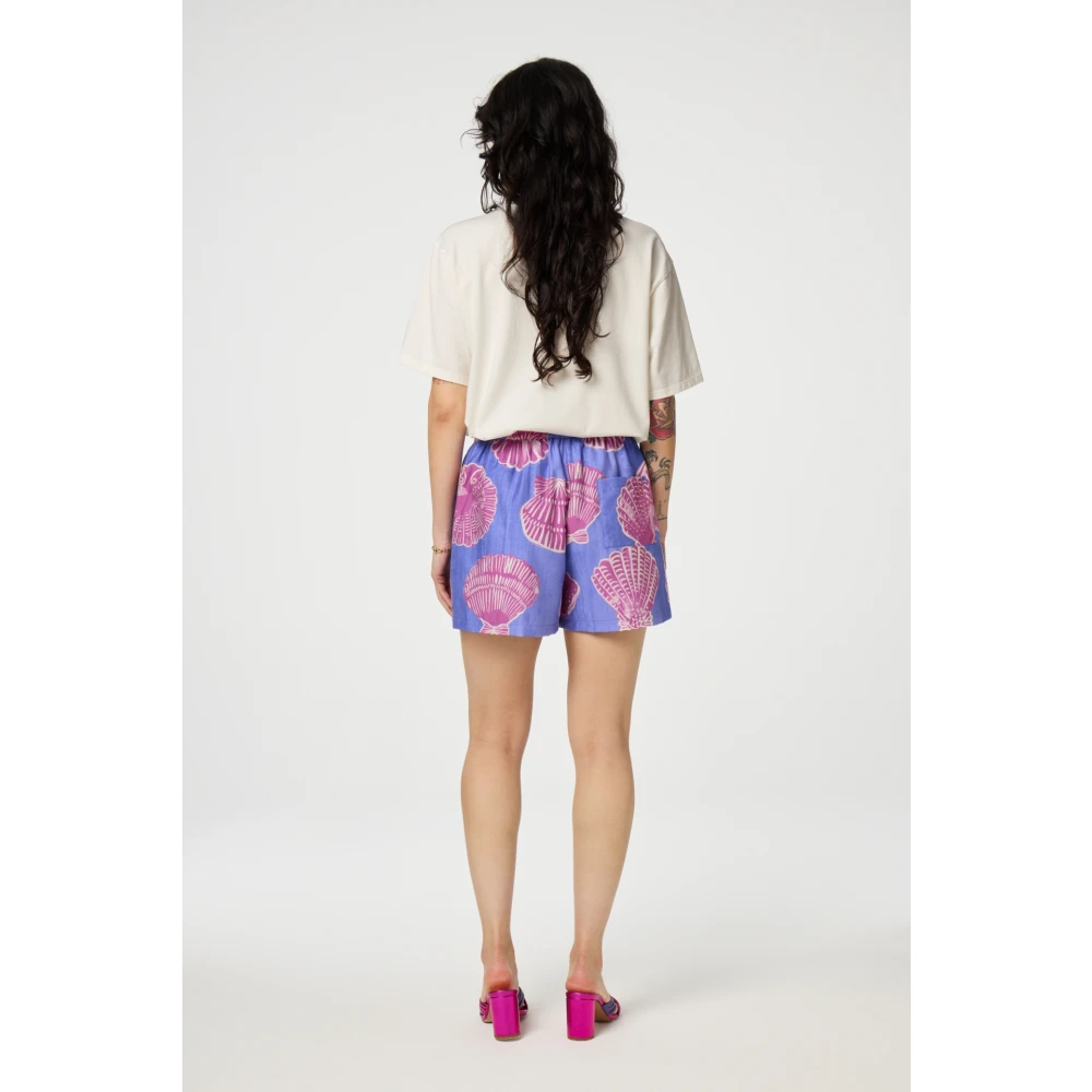 Fabienne Chapot Blauwe Print Dames Boy Shorts Multicolor Dames
