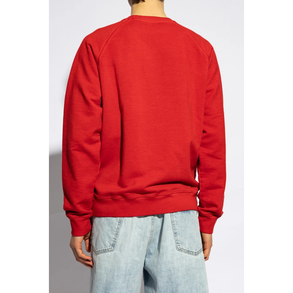 Dsquared2 Bedrukte sweatshirt Red Heren