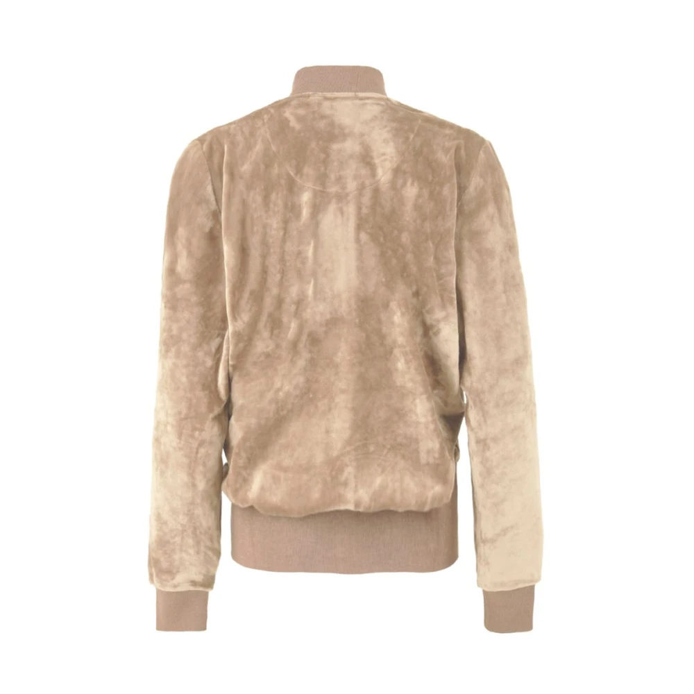 Hinnominate Chenille Bomberjack Jeans Set Beige Heren