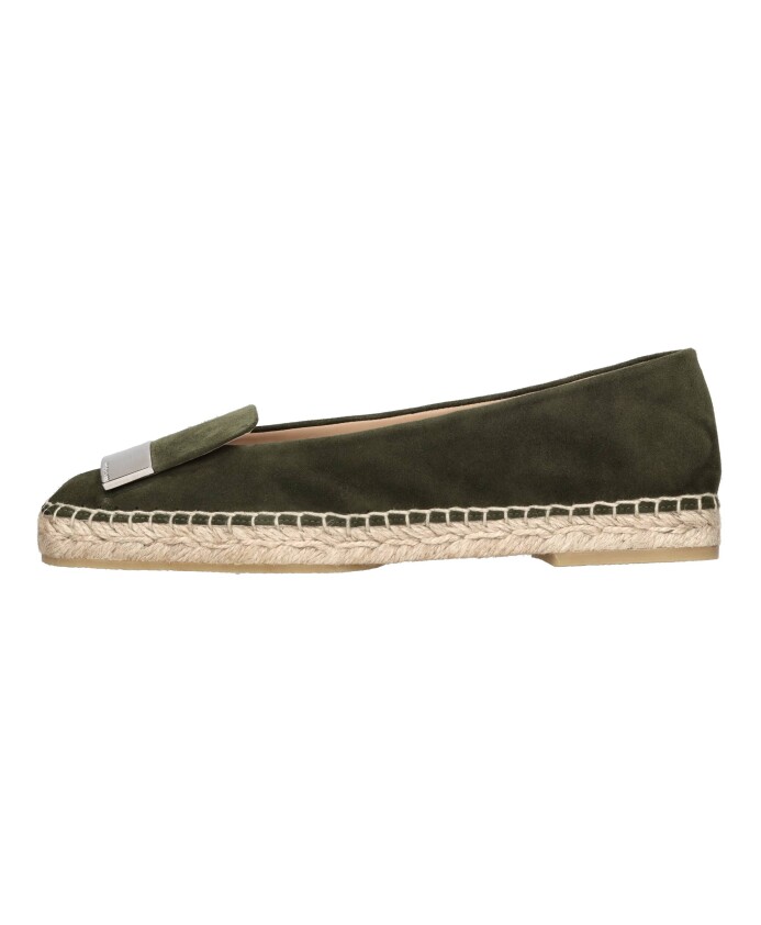chaussures-plates-vertes