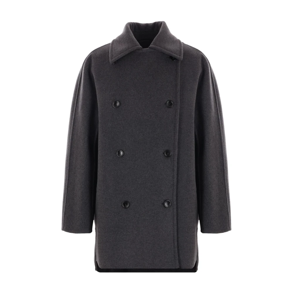Max Mara Luxe Grijze Jas voor Vrouwen Gray Dames