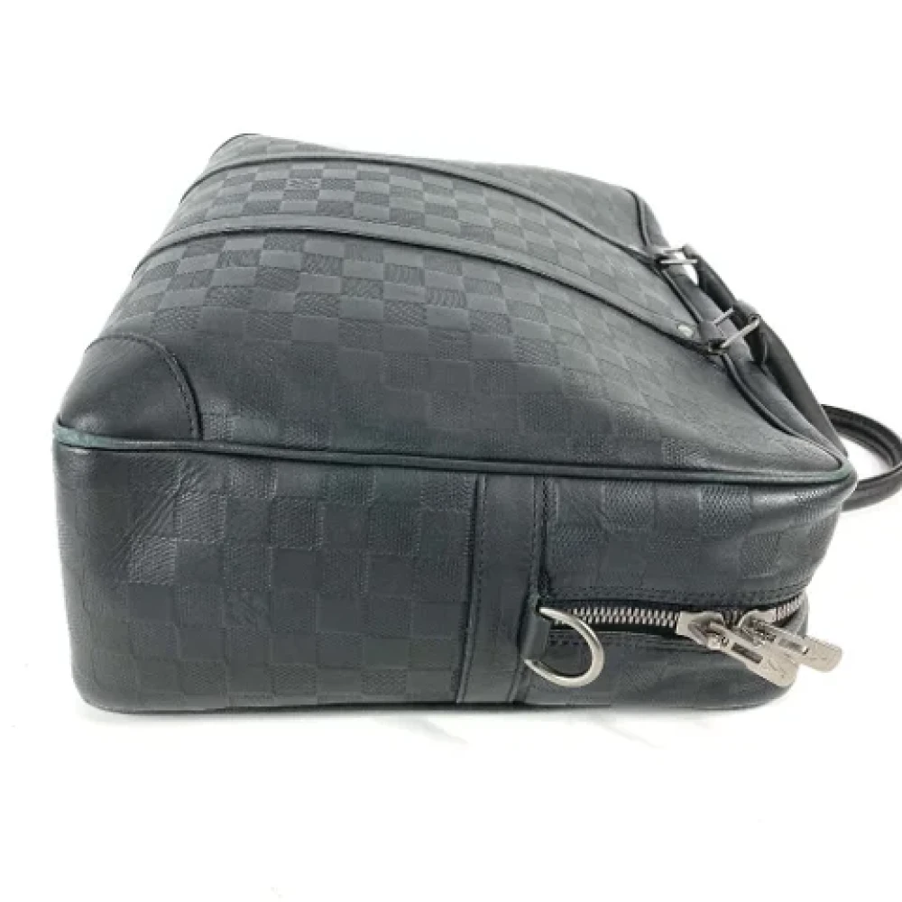 Louis Vuitton Vintage Pre-owned Fabric louis-vuitton-bags Black Heren