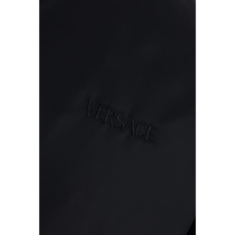 Versace Stijlvolle Herenjassen Black Heren