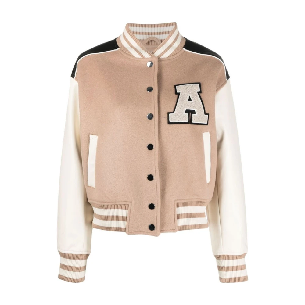 Axel Arigato Beige Ivy Varsity Jack Knoopsluiting Beige Dames