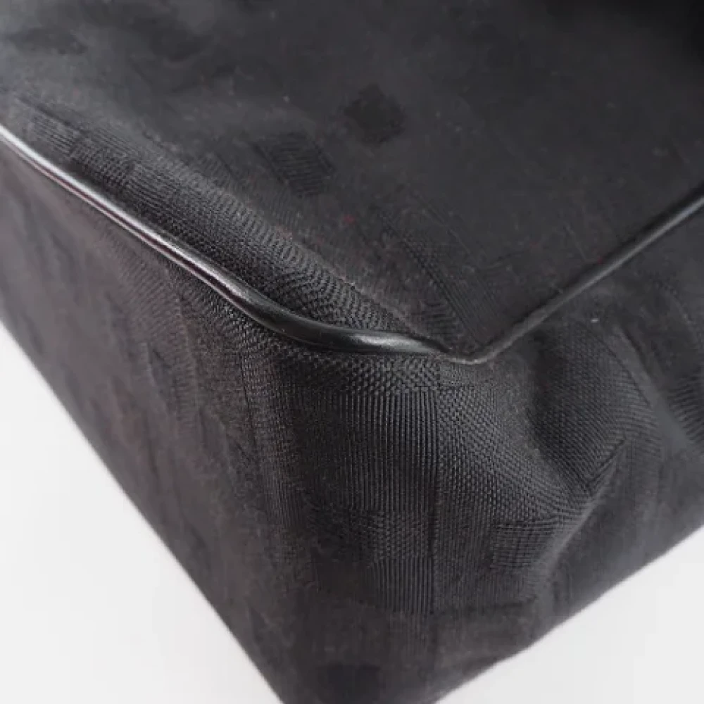 Bally Pre-owned Fabric shoulder-bags Black Dames