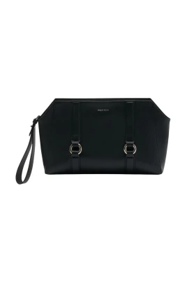 Kalvskinnspåse Clutch med ringdetalj