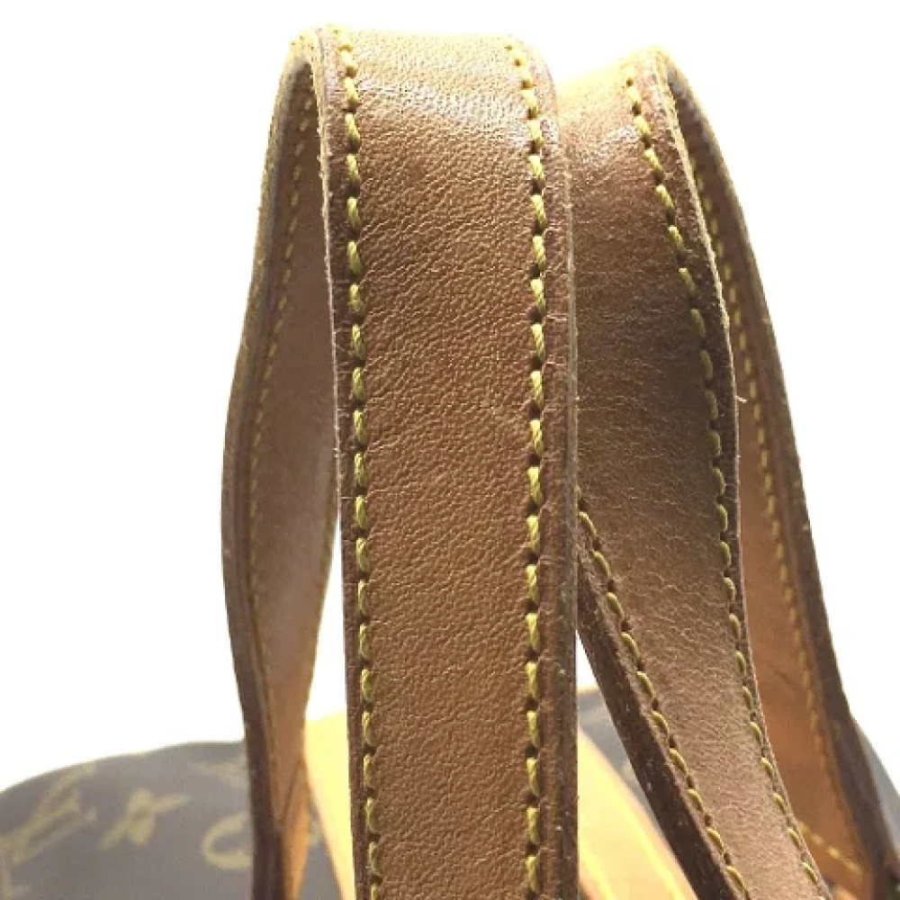 Louis Vuitton Vintage Pre-owned Cotton louis-vuitton-bags Brown Dames