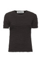 haut-crewneck-marron-avec-manches-courtes