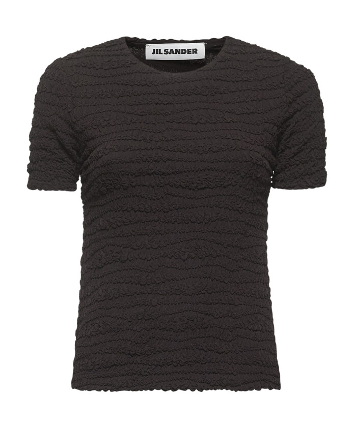 haut-crewneck-marron-avec-manches-courtes