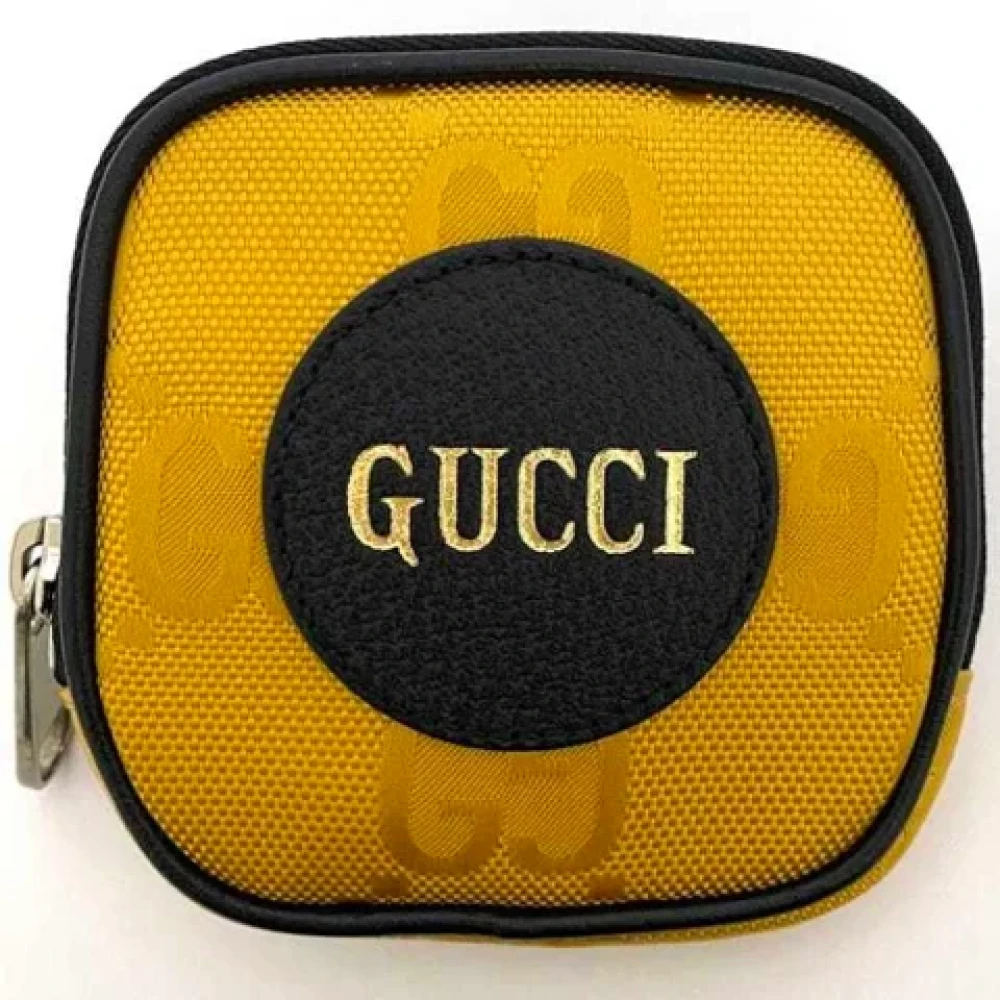 Gucci Vintage Pre-owned Leather home-office Black Dames