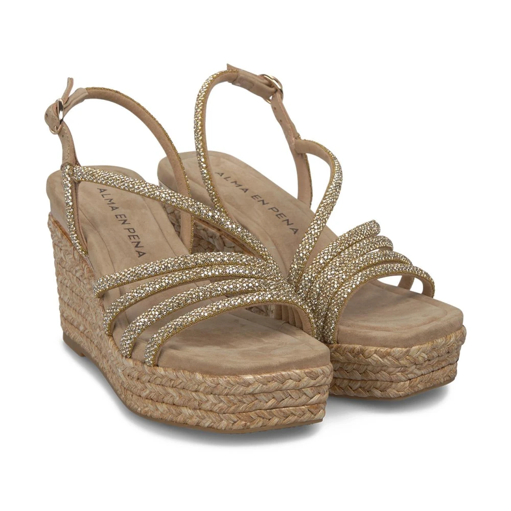 ALMA EN PENA Tubular Body Wedge Sandal
