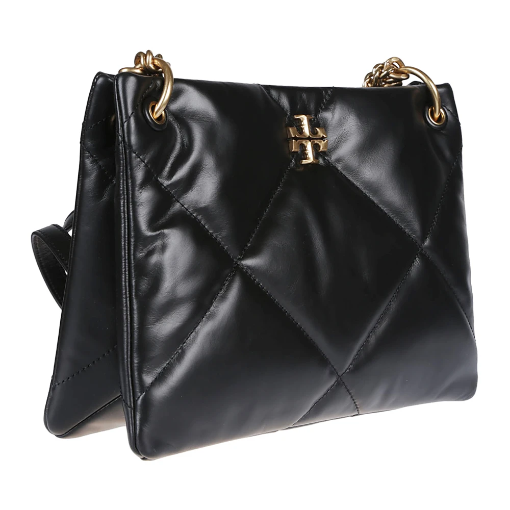 TORY BURCH Diamant Quilt Schoudertas Black Dames