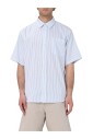 chemise-a-rayures-multicolores-a-manches-courtes