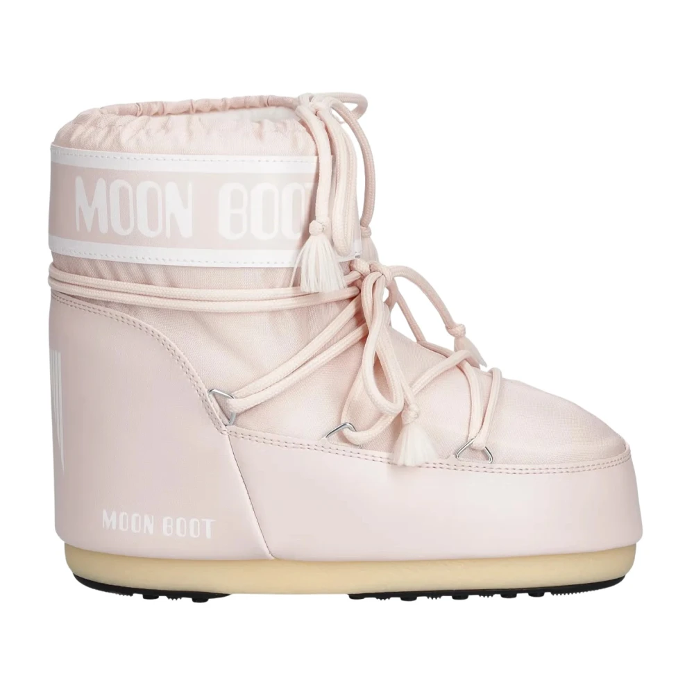 Moon Boot Donna Rosa - Mb Icon Low Nylon - Shoes - 36 Eu - Immagine 7