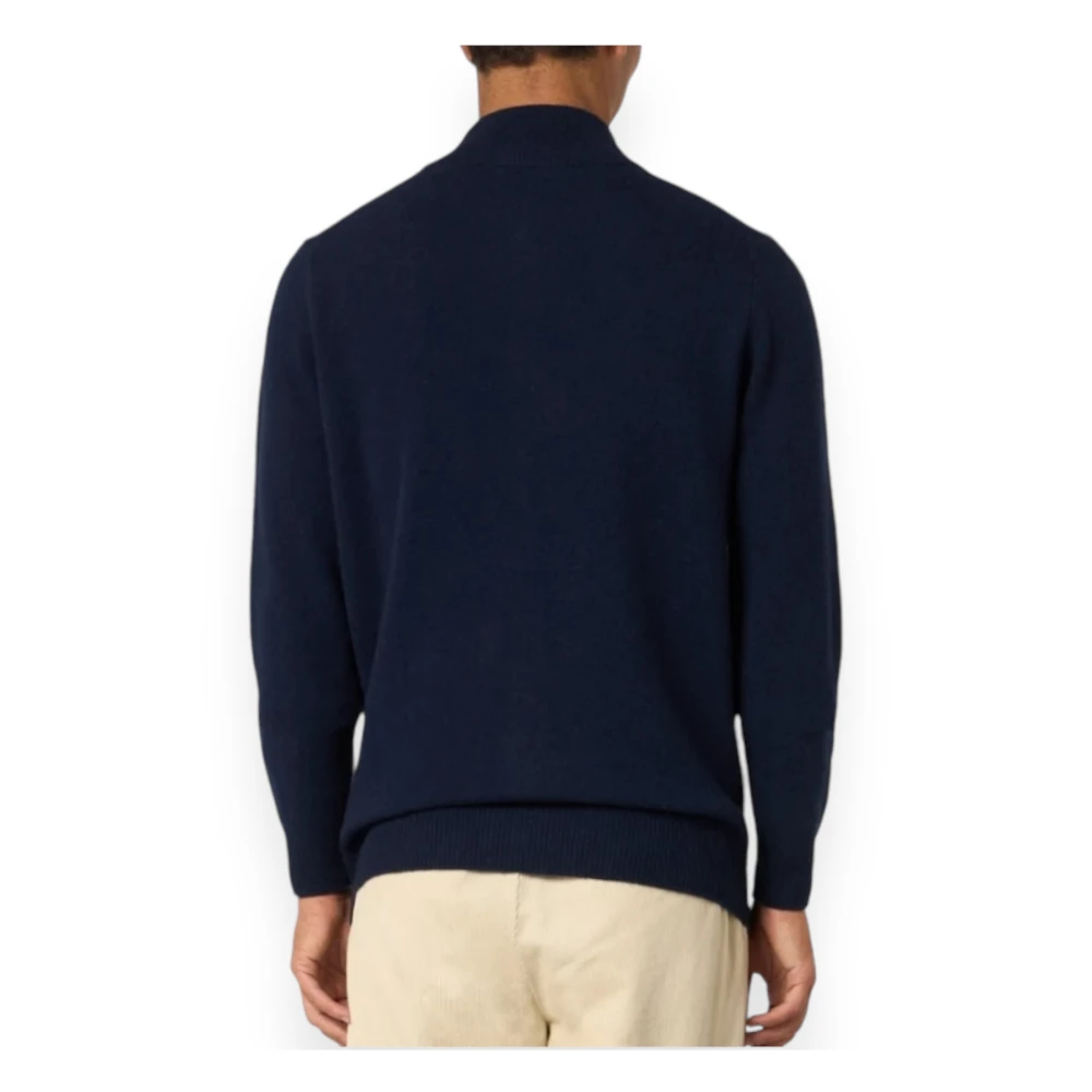 MC2 Saint Barth Lamswol Trui Blue Heren