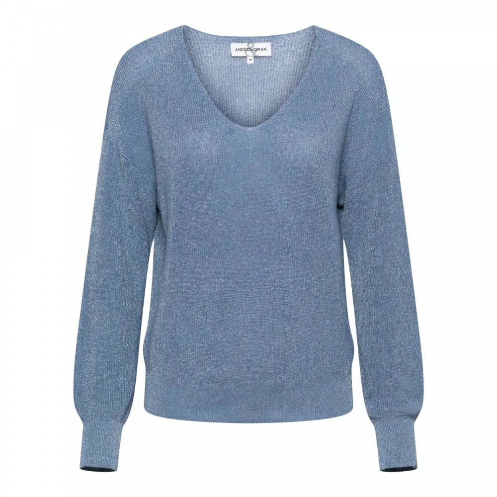 &Co Woman Andco woman Bay L.denim Blue Dames