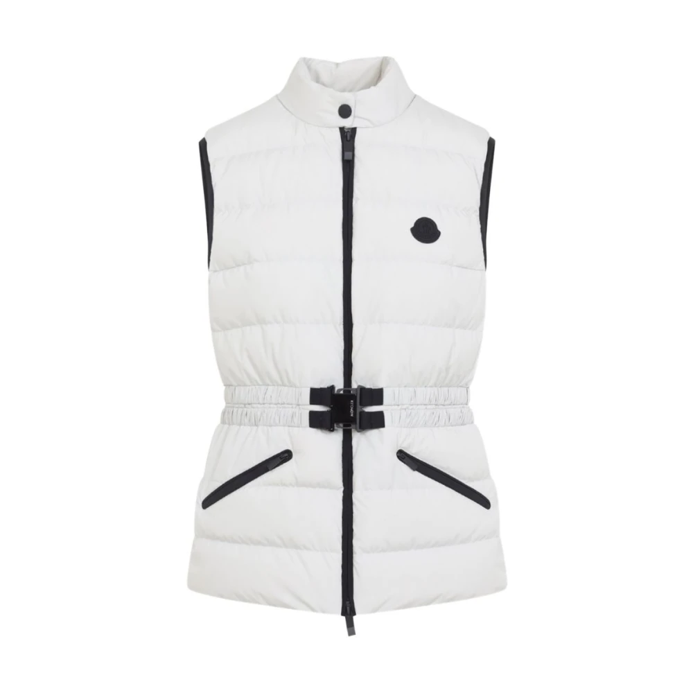 Moncler Romantisme Vest - Female - Waistcoats - White - S - Jackets
