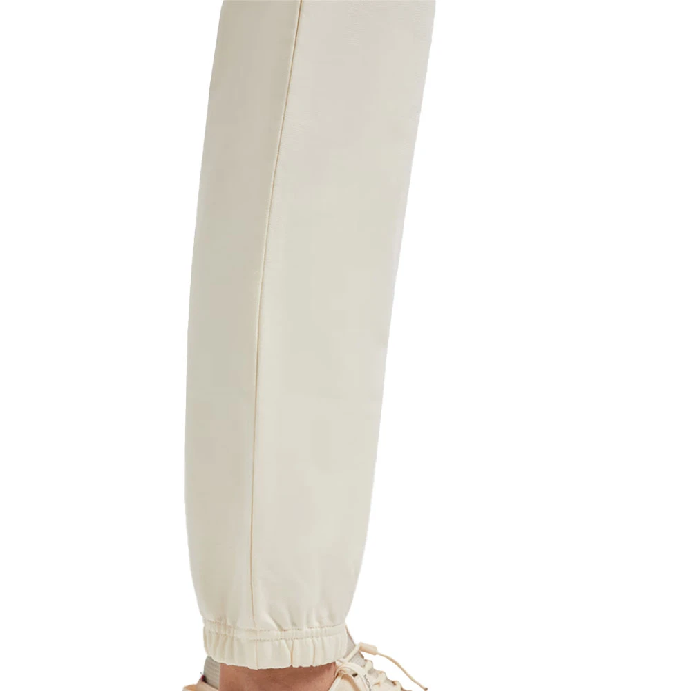 Moncler Logo Sweatpants Off White Dames