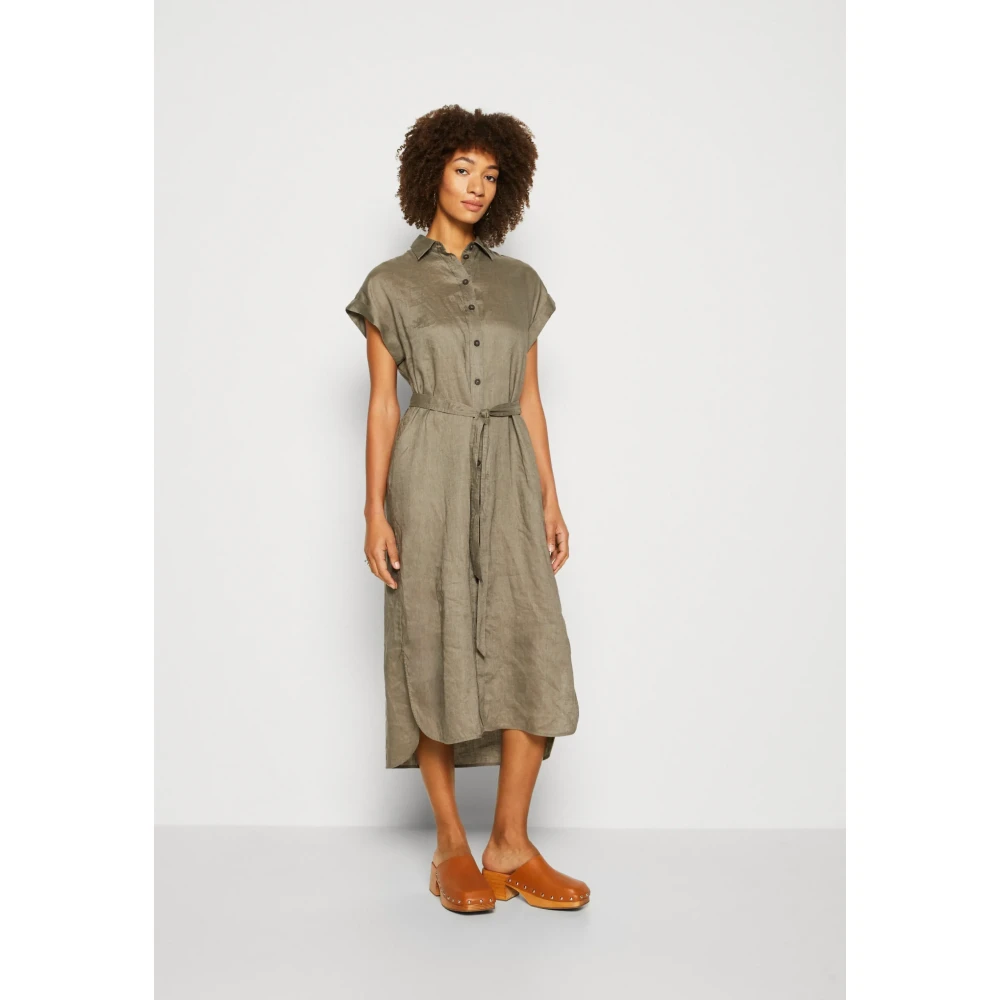 Ecoalf Amethist Zeemeermin Jurk Green Dames