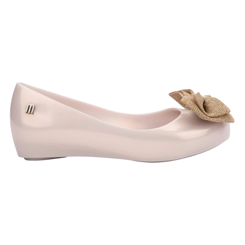 Melissa Girls Beige Kids Ballerina Shoes, 30 Eu, Ultra Sweet Xii Ballerinas