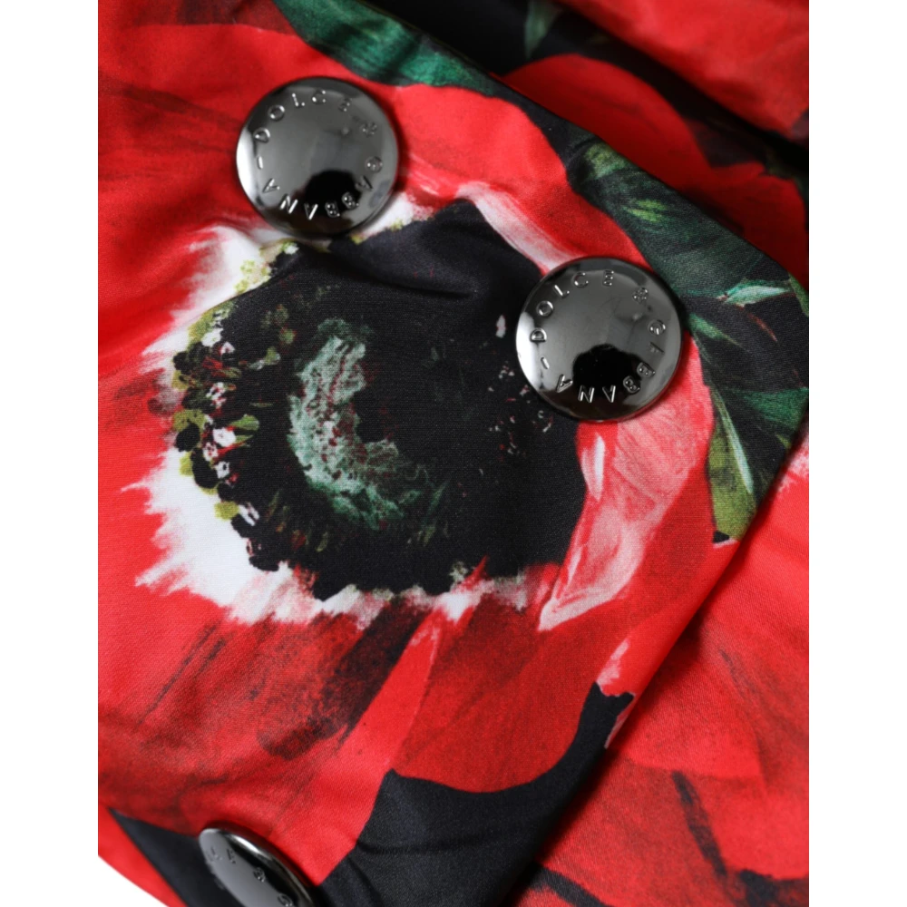 Dolce & Gabbana Kleurrijke Anemoon Hoofd Wikkel Hoed Multicolor Dames