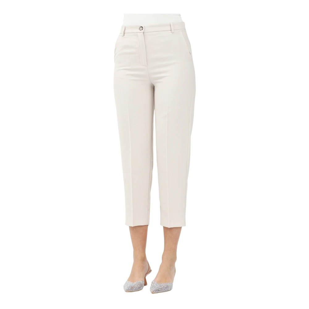 Trousers > Cropped Trousers - - ViCOLO - Modalova