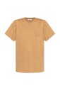 brown-t-shirt-with-ribbed-collar
