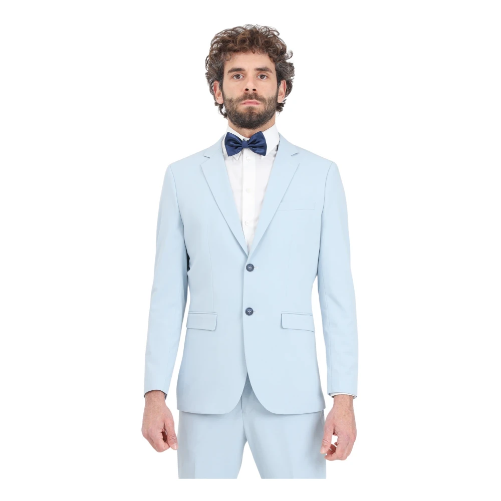 Selected Homme Elegante lichtblauwe jas Blue Heren