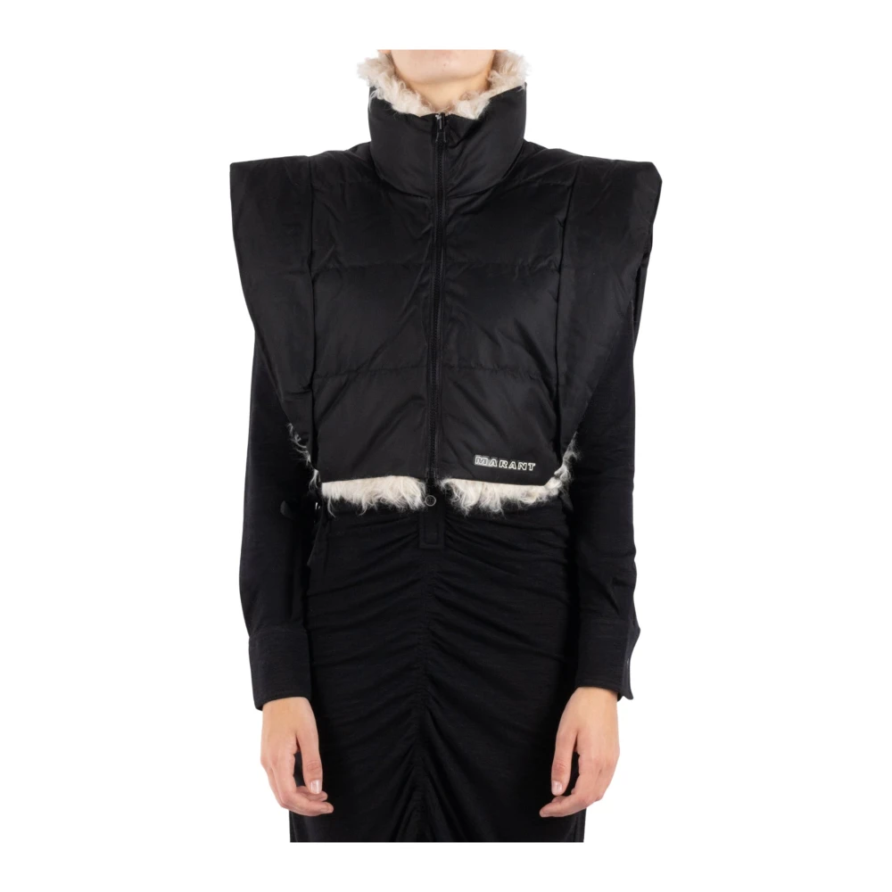 Isabel Marant Étoile Zwarte Hoodie Jas Black Dames