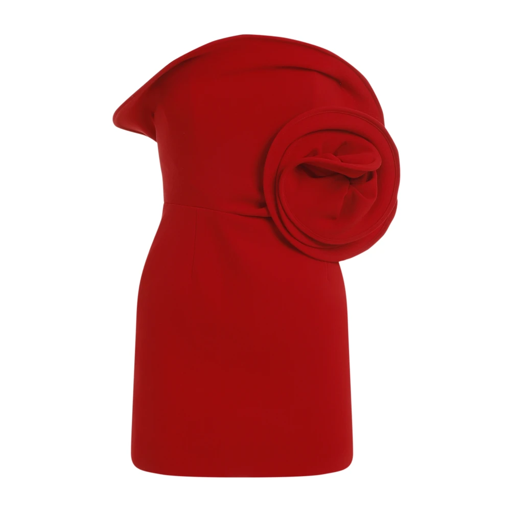 Magda Butrym Rode Jurk voor Vrouwen Aw24 Red Dames