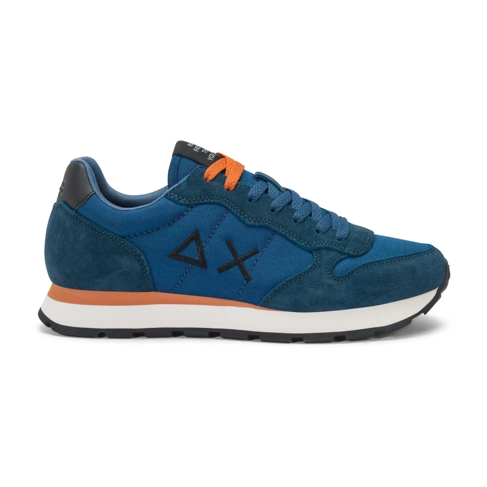 Sun68 Casual Sneaker Tom Solid Heren Heren Schoenen Blauw