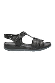 czarny casual open sandals