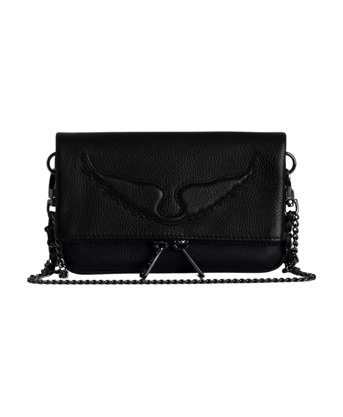 zwarte-leren-handtas-met-dubbele-ketting
