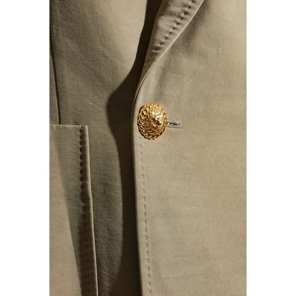 Balmain Double-breasted blazer Beige Heren
