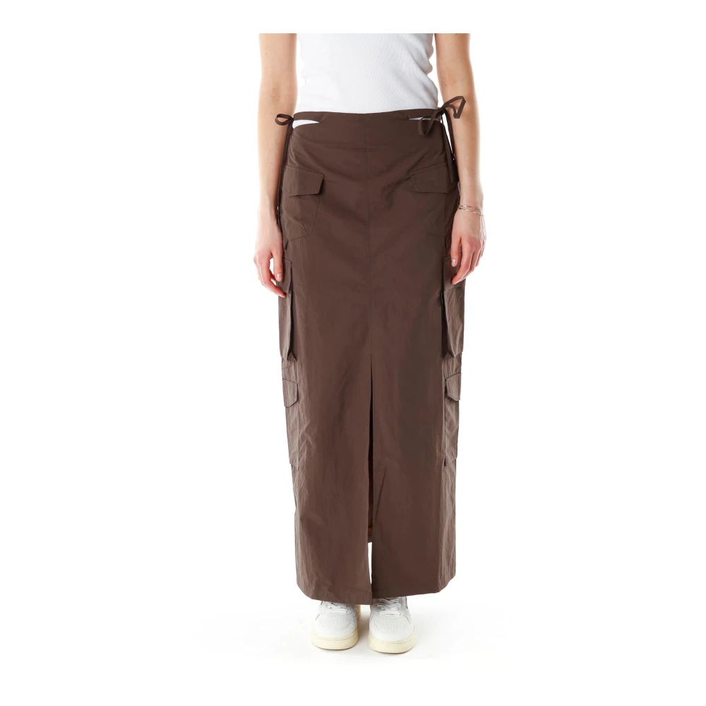 Daily Paper Maxi Skirts Brown Dames